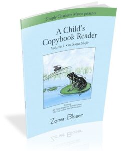 A Child's Copybook Reader, volume 1, Zaner Bloser
