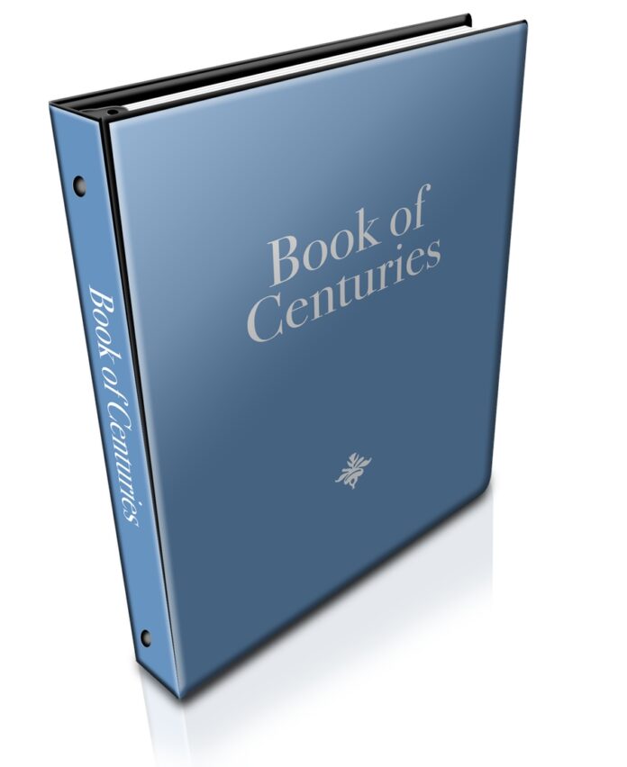 Free printable Book of Centuries template