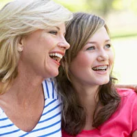 mom and daughter - homeschooling through high school