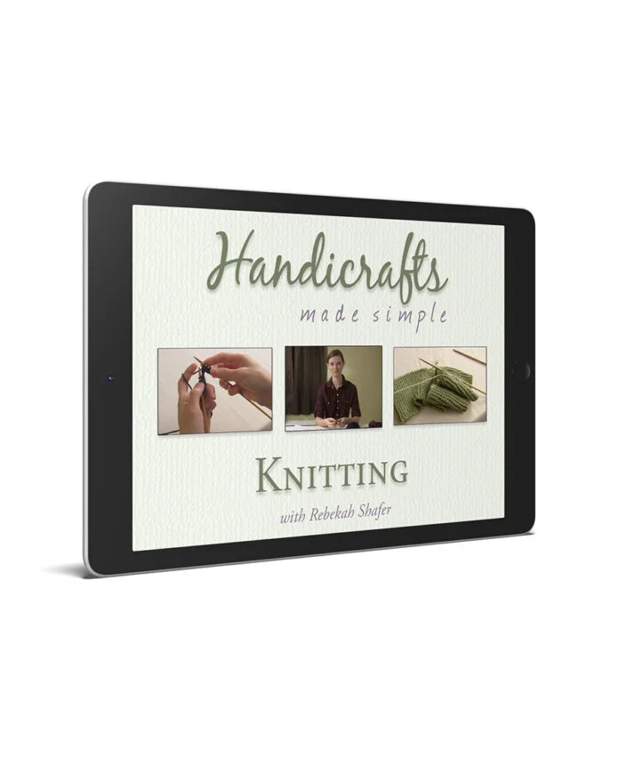 Handicrafts Made Simple: Knitting