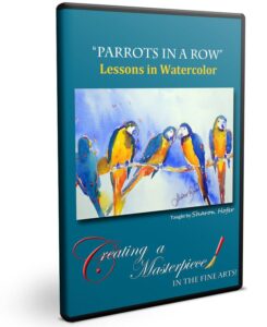 Creating a Masterpiece: Parrots in a Row