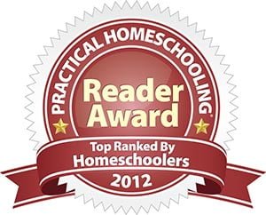 Practical Homeschooling Reader Award 2012-2013