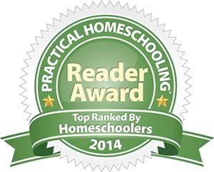Practical Homeschooling Reader Award 2014