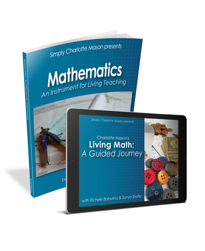 Charlotte Mason's Living Math book and video bundle