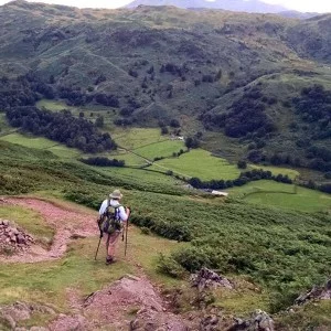 Hiking step by step