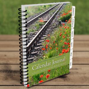 Laying Down the Rails for Yourself Calendar Journal