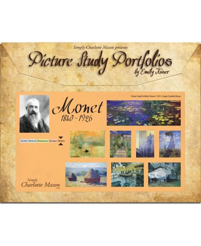 Picture Study Portfolio Monet