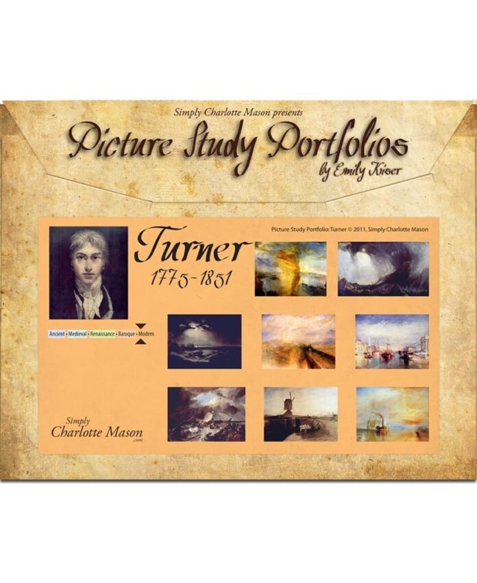Picture Study Portfolio: Turner