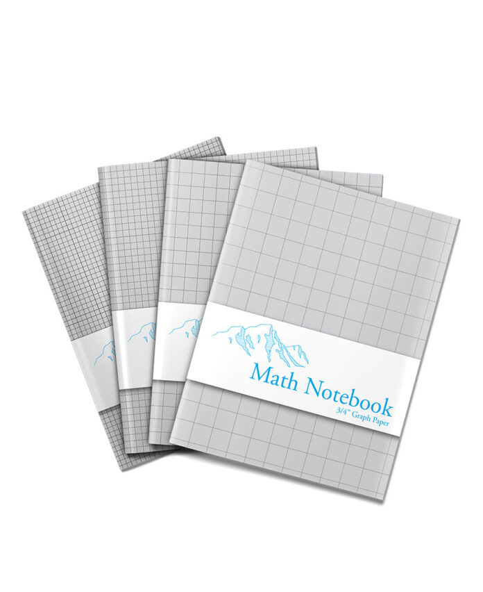 Gridded Math Notebooks for Charlotte Mason living math