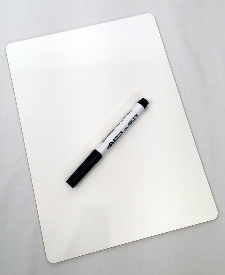 Dry Erase Board With Grid And Marker - Simply Charlotte Mason