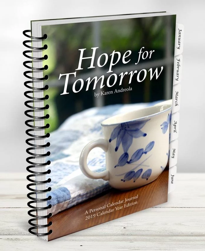 Hope for Tomorrow 2019 calendar journal