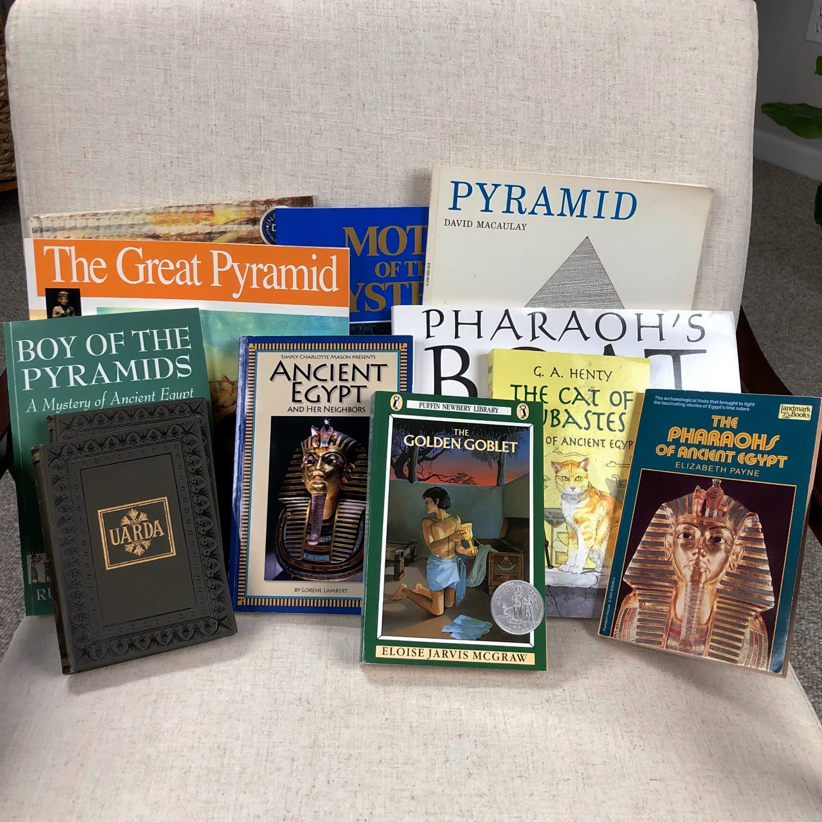 Favorite Living History Books on Ancient Egypt