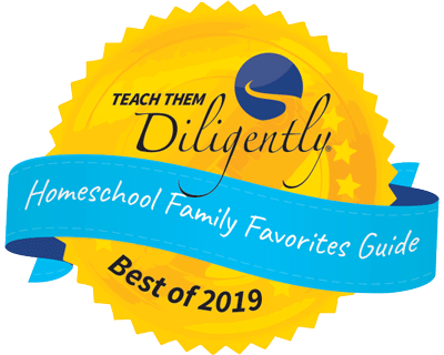 Teach Them Diligently Homeschool Family Favorites Award 2019