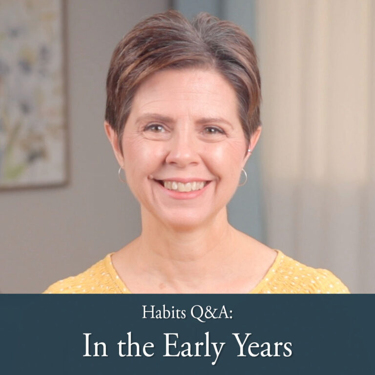Habits Q & A: Habit Training with Young Children