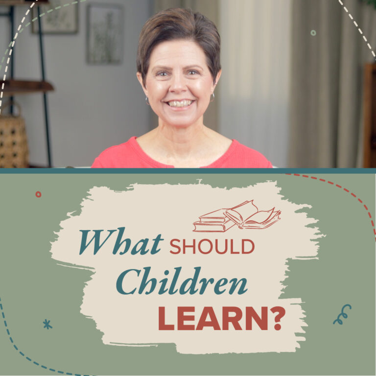 What Should Children Learn?