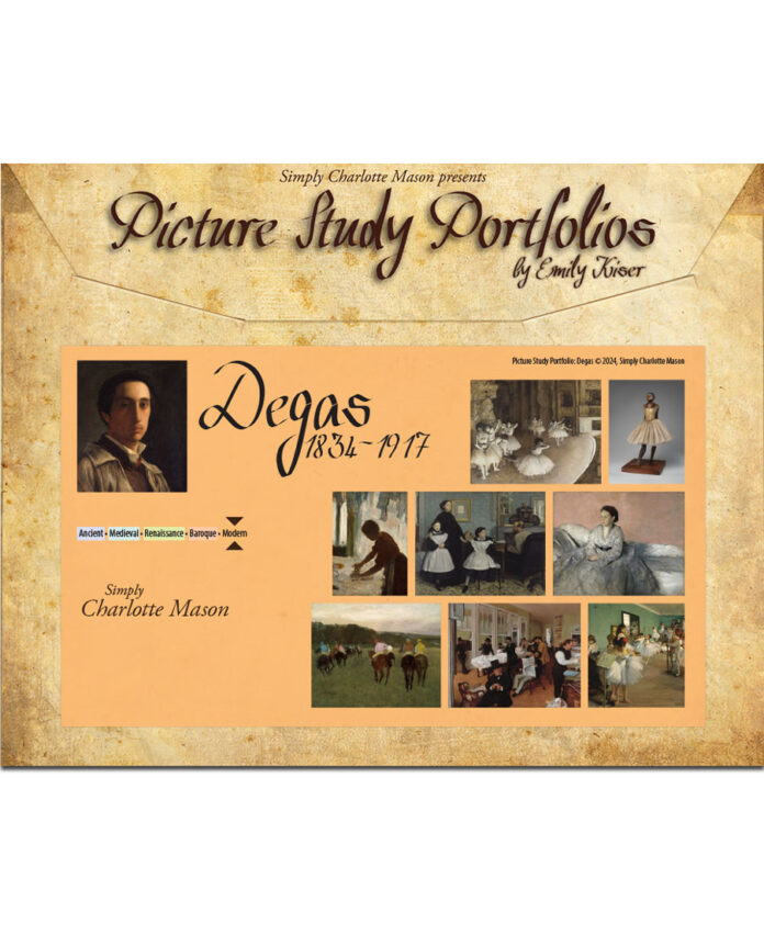 Picture Study Portfolios: Degas