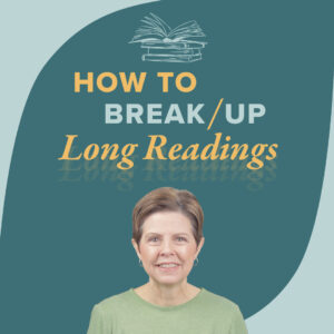 How to Break Readings into Smaller Parts