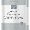 The Charlotte Mason Handwriting Series: Cursive Quotations