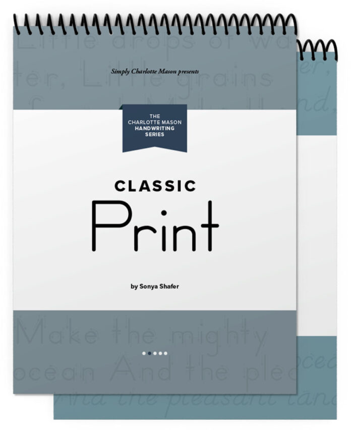 Charlotte Mason Handwriting Print