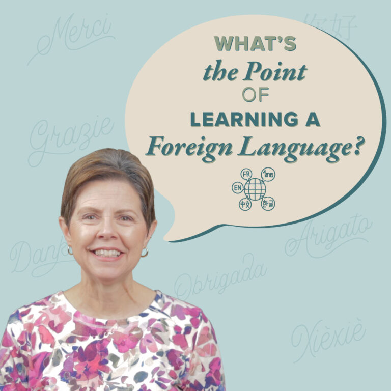 What's the Point of Learning a Foreign Language?